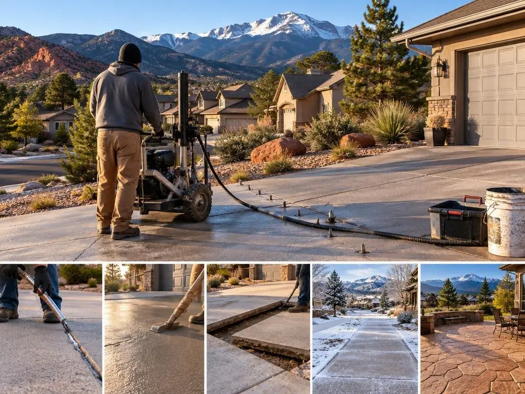 Concrete Repair & Leveling in Colorado Springs, CO