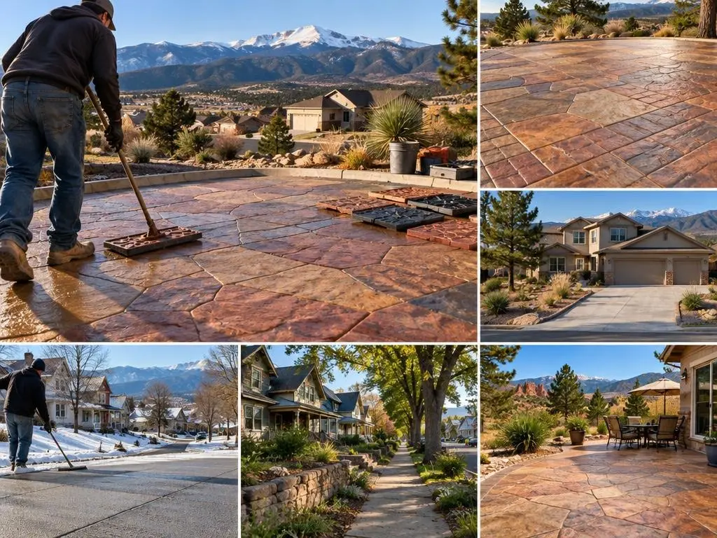 Stamped Concrete in Colorado Springs, CO